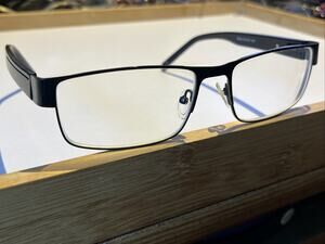Capri Grande GR 801 Black 59-18-150 Metal Full Rim Eyeglasses HG52 Frames Only